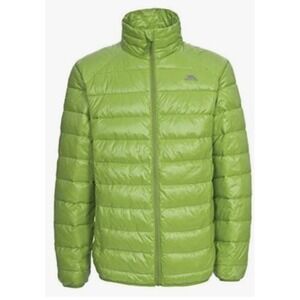 Down Trespass  Down Puffer Jacket Packable  Coat  Chilton Lime Green Size L